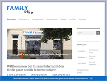 Tablet Screenshot of familybike.eu